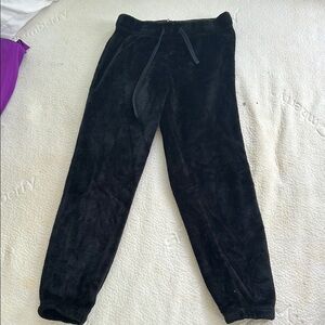 UGG Black Track Pants Relaxed Fit Elastic Cuffs